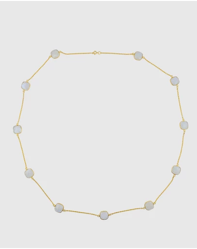 Izoa - Luna Gemstone Necklace