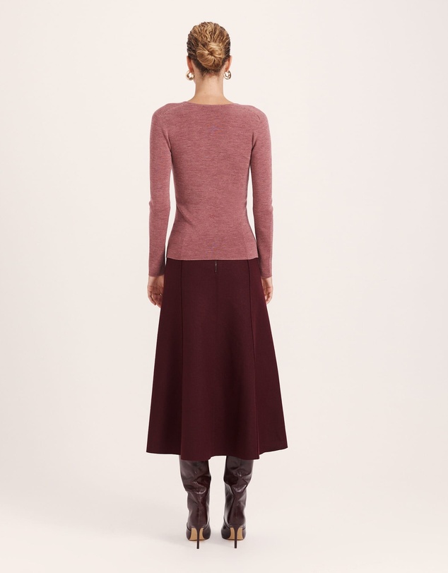 SABA - Janet Merino Wool Scoop Neck Knit