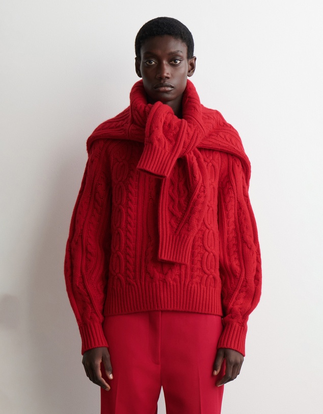 COS - Cable-Knit Wool-Cashmere Jumper