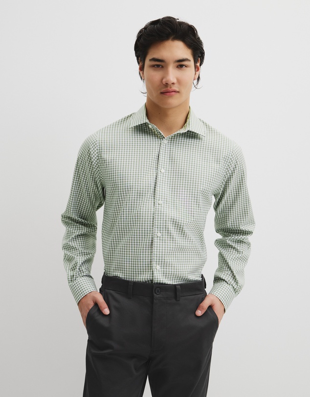 Country Road - Regular Fit Gingham Travel Shirt
