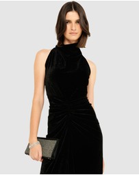 SACHA DRAKE - Lavish Cowl Dress In Black