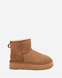 Ozwear Connection Uggs - Ugg Classic Platform Mini Boots (Water Resistant)