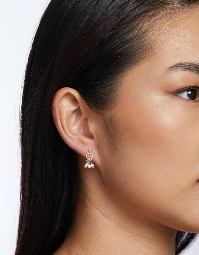 Alana Maria - Mila Freshwater Pearl Earrings - Sterling Silver