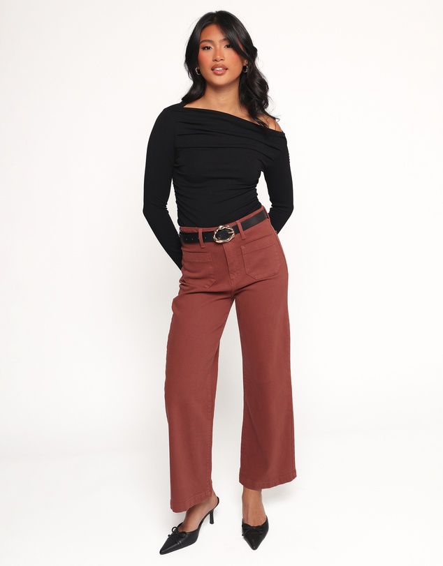 Petal & Pup - Cer Knit Top - Black