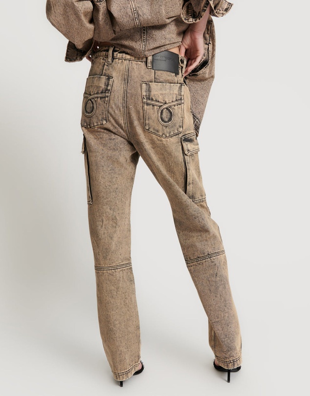 ONE TEASPOON - Rust Cargo Motion Pants