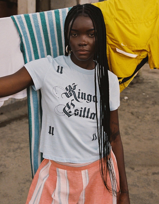 KINGA CSILLA - Lucky Eleven Baby Tee