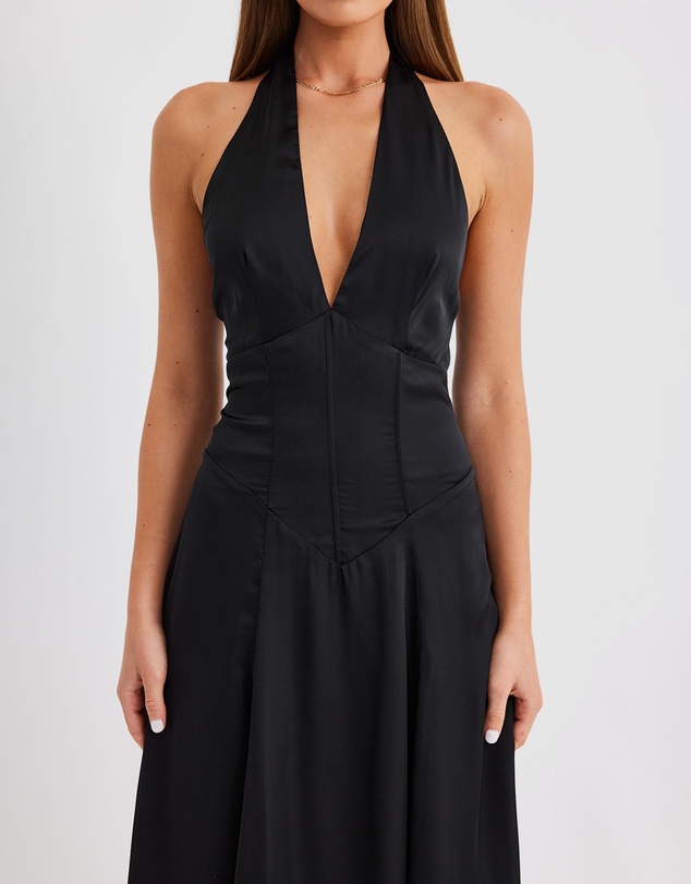 SNDYS - Evelyn Halter Midi Dress