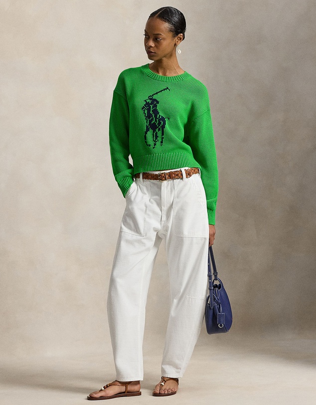 Polo Ralph Lauren - Big Pony Cotton Crewneck Sweater