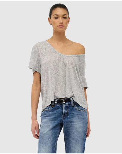 Neuw - Girlfriend Deep V Tee