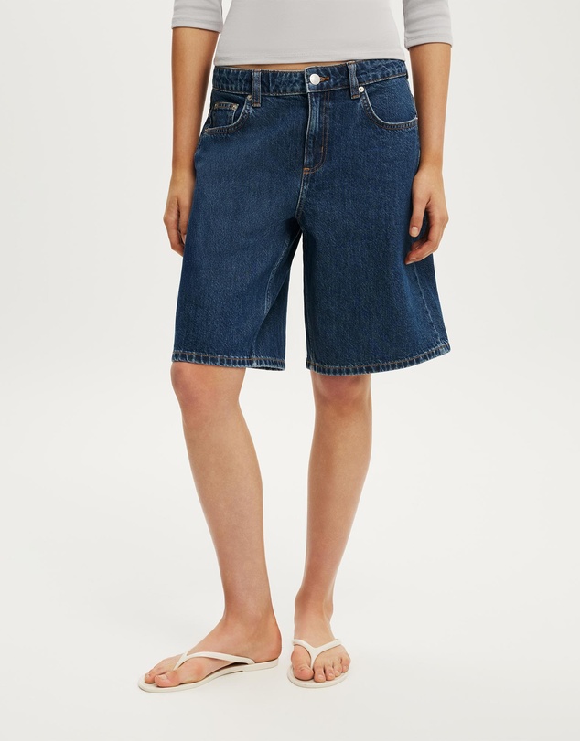 Cotton On - Baggy Denim Short