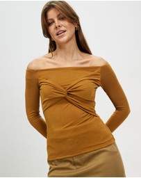Third Form - Turn Around Off Shoulder Top