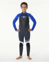 Rip Curl - Kids Omega 3/2 Back Zip Wetsuit Steamer