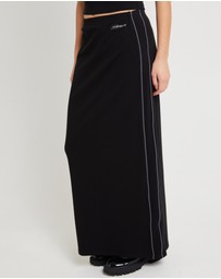 Insight - Pitch Piped Maxi Jersey Skirt