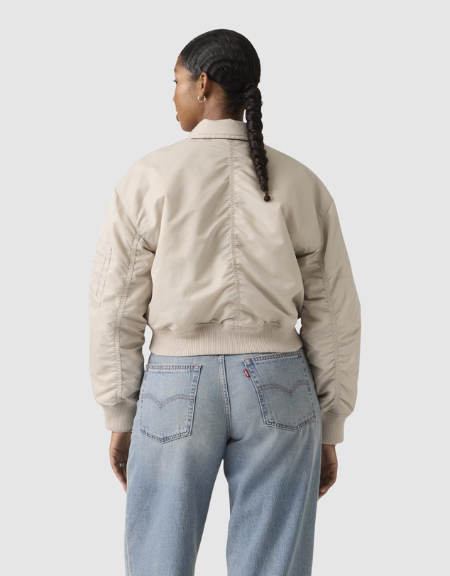 Levi's - Bowie Cropped Bomber Jacket