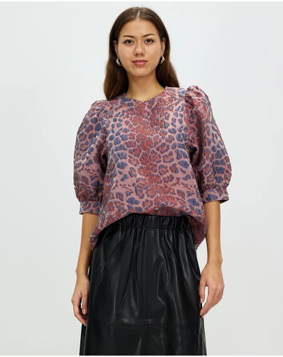 Grace Willow - Rei Jacquard Blouse