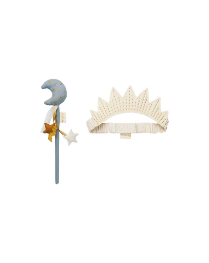 Fabelab - Dress-up Moon Fairy Wand and Tiara set