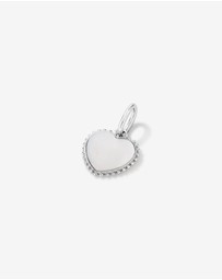 Michael Hill - Mother of Pearl Love Heart Pendant in Sterling Silver