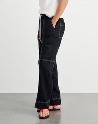 Jag - Sabine Linen Relaxed Leg Pant