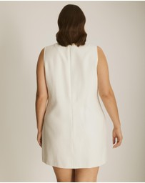 Atmos&Here Curvy - Hann Textured Mini Dress