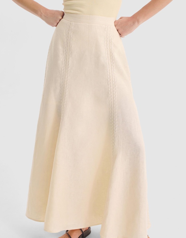 Morrison - Maisey Linen Skirt