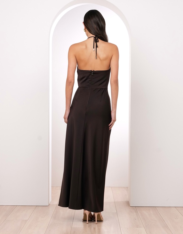 Pilgrim - Vallie Halter Neck Maxi Dress