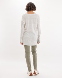 Amelius - Davina Contrast Knit Top