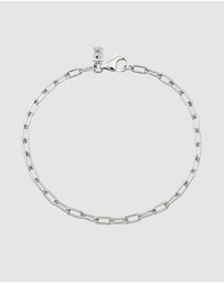 Kuzzoi - ICONIC EXCLUSIVE - Bracelet Male Long Link Chain 925 Sterling Silver