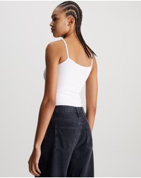 Calvin Klein Jeans - Cotton Stretch Monogram Bodysuit