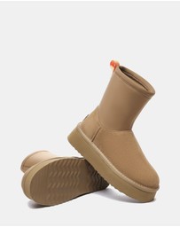 EVERAU - EverAU Ugg Ethel Platform Boot Cow Suede Upper UGG Boots