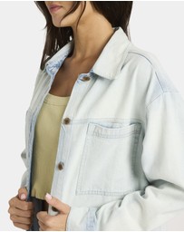 Billabong - Womens Jade Long Sleeve Oversized Shacket