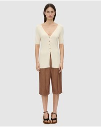 C&M CAMILLA AND MARC - Nimbus Buttoned SS Top