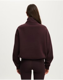 Cotton On Body Active - Plush Half Zip Sweatshirt