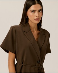 Tussah - Allira Tailored Wrap Top