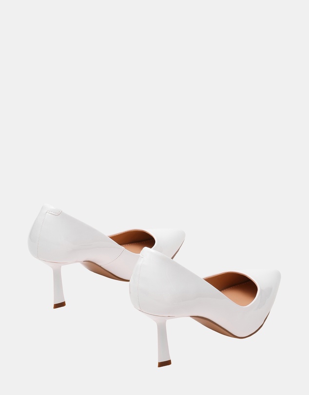Steve Madden - Brynnn White Patent Heels