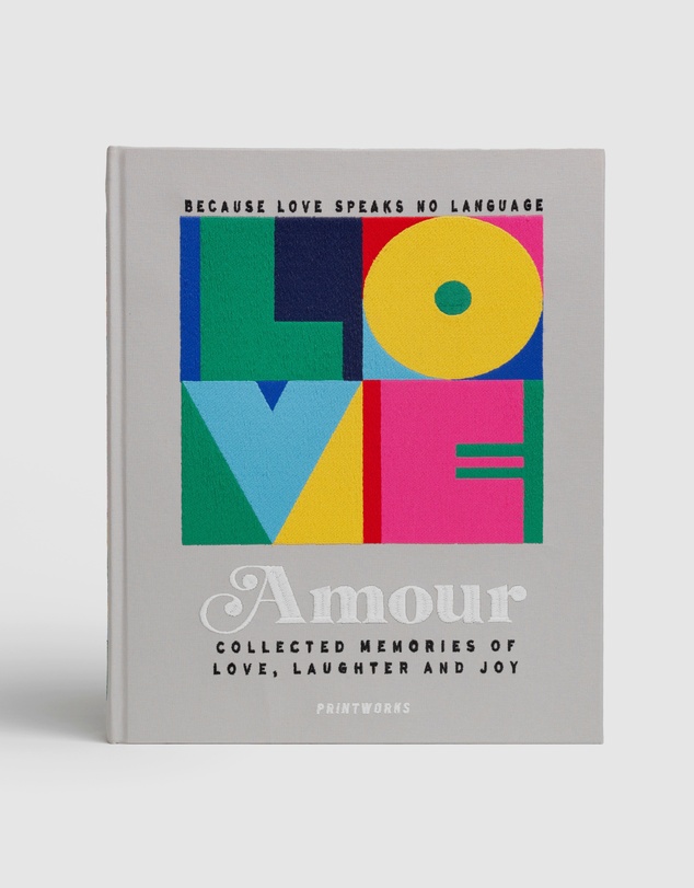 Printworks - Printworks Embroidered Photo Album-Amour
