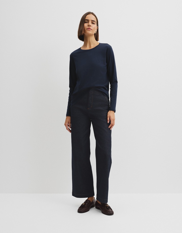 Country Road - Australian Good Earth Cotton Textured Slub T-shirt