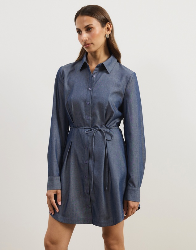Atmos&Here - Cora Mini Shirt Dress
