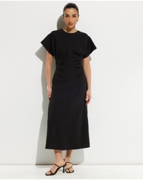 Calli - Saige Cinched Midi Dress