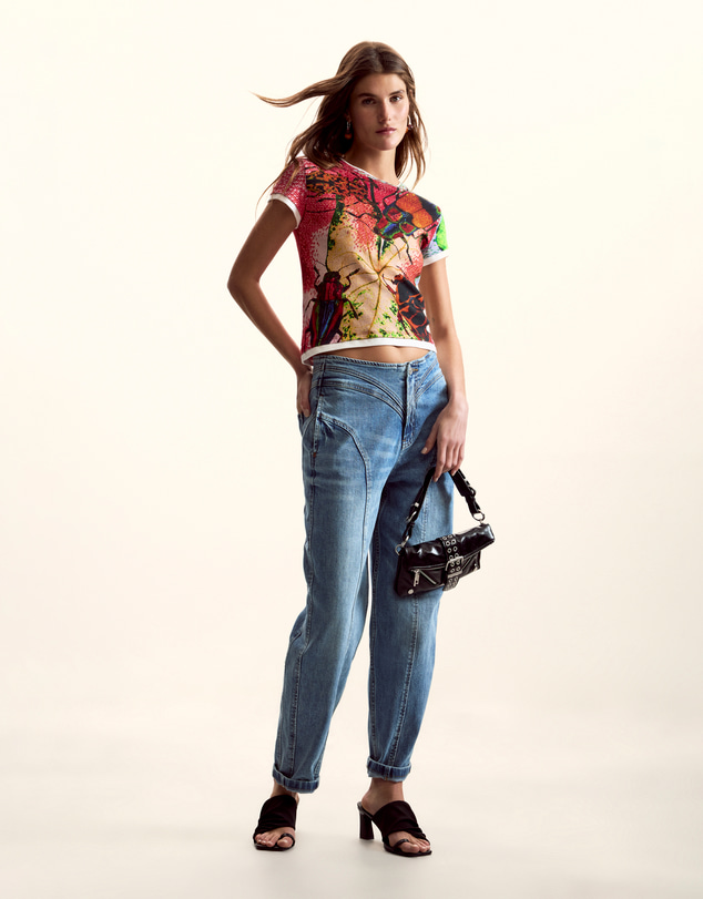 Desigual - T-shirt designed by Mr. Christian Lacroix