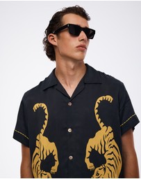 THE TALES - Crouching Tiger Silk Shirt