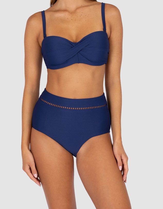 Baku Swimwear - Rococco Lace High Waist Bikini Bottom