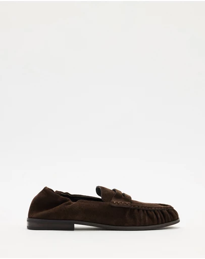 AERE - Soft Back Suede Loafers