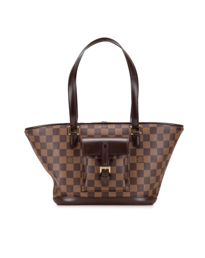 Pre-Loved by Azura Reborn - Pre-Loved Damier Ebene Manosque PM