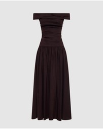 Shona Joy - Brooks Off Shoulder Maxi Dress