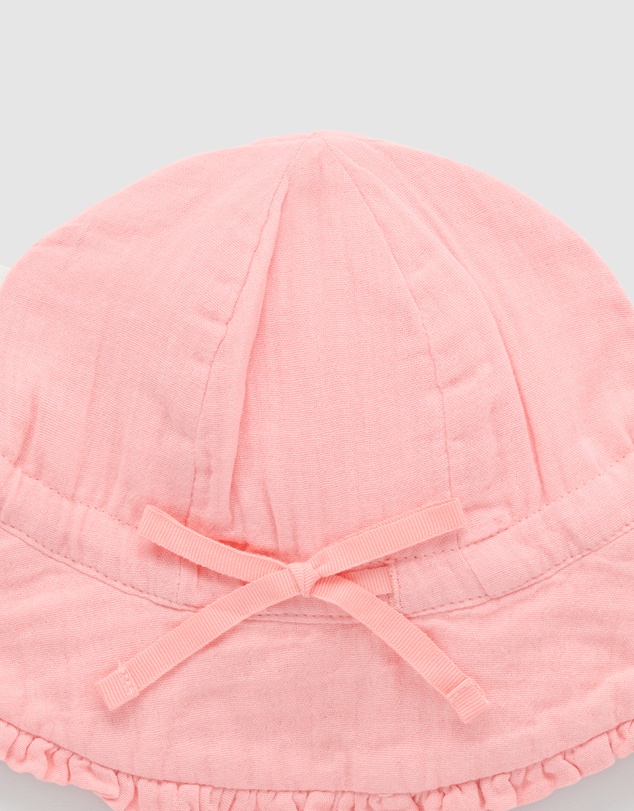 Purebaby - Ruffle Sun Hat -Kids-Babies