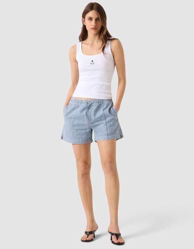 GUESS Jeans - GUESS JEANS Striped Drawstring Shorts