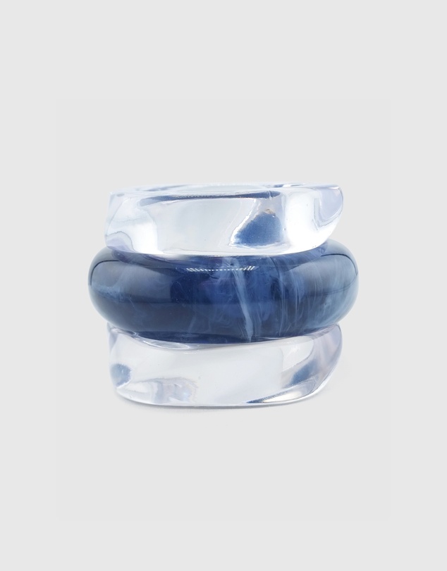 Izoa - Ocean Bangle Stack