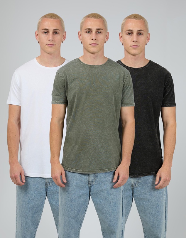 Silent Theory - 3-Pack Acid Tail Tee