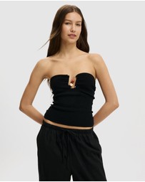 Cotton On - Metal Trim Knit Bandeau
