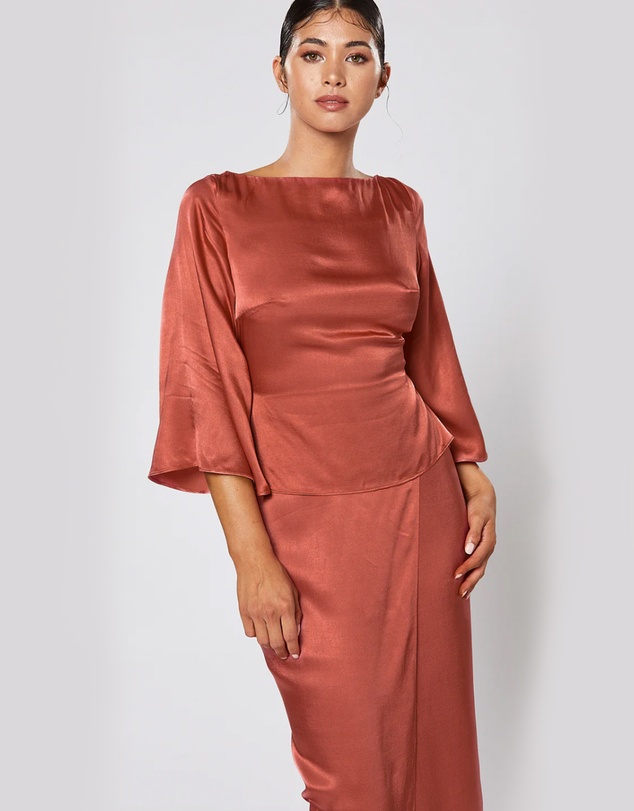 Winona - Cinta Dress Copper